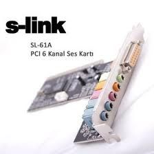 S-LINK SL-61A 6 KANAL SES KARTI